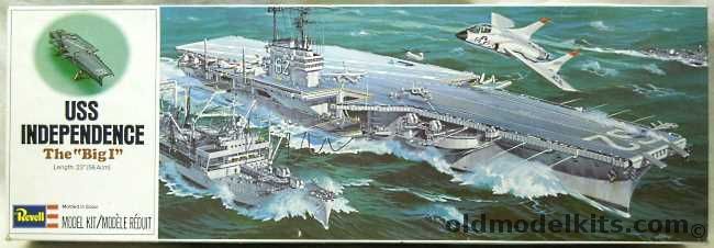 Revell 1/542 USS Independence CV62 Aircraft Carrier, H359 plastic model kit